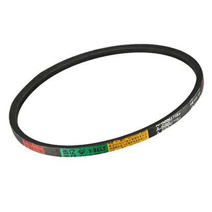 uxcell A686 V-Belts 686mm Inner Girth 13mm Top Width 8mm Thickness A-Section Rubber Drive Industrial Transmission Belt - size: 686mm