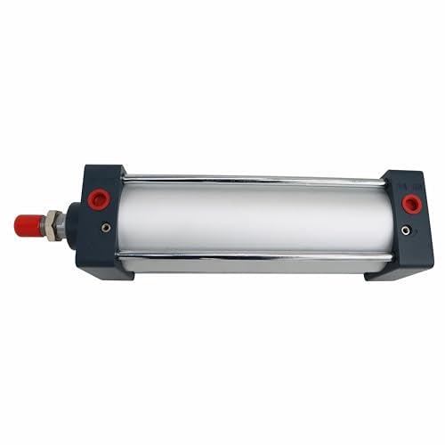 Pneumatic Standard Cylinder SC 100 x 300 PT 1/2 Bore:4" Stroke:12" Rod Dual Action - size: 300mm Stroke 100mm Bore