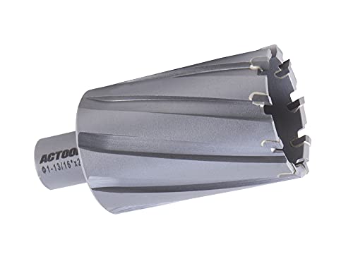 1-13/16'' Diameter x 2'' Depth of Cut Carbide Tipped TCT ANNULAR Cutter with 3/4'' Weldon Shank - size: 1-13/16'' x 2''