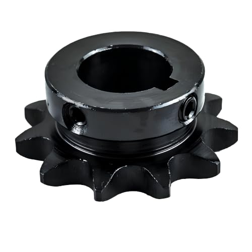 Jeremywell #50 Roller Chain Sprocket B Type 1" Bore 11 Tooth - size: 1" Bore 11 Tooth, style: B Type