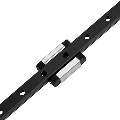 400mm MGN9 Linear Sliding Rail Guide with a MGN9C Carriage Block for 3D Printer and CNC Machine,Black (MGN9C, 400mm) - style: 400mm