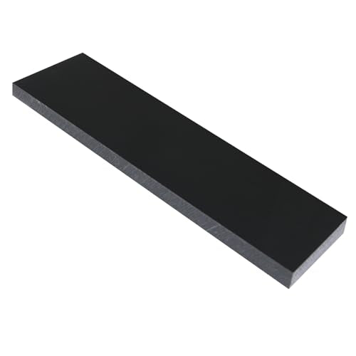 High-Density Polyethylene (HDPE) Plastic Sheet (1, Black, 3" X 12"X 3/4") - color: Black, size: 3" X 12"X 3/4"