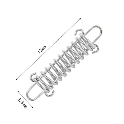4.7" Tension Springs with Hook Ends,304 Stainless Steel Sunshade Hardware - size: 8 PCS Large (4.7 in)
