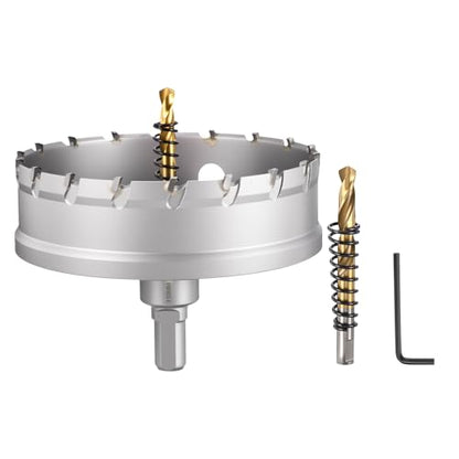 Tungsten Carbide Tipped Hole Saw 4-5/16 Inch 110mm Hole Cutter - size: 4-5/16 Inch (110mm)