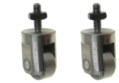 Roller Contact Point for Dial Indicator Depth Gauge Tool 10mm Diameter Wheel M2.5 Thread (Pack of 2) - size: M2.5D10L3 (Pack of 2)