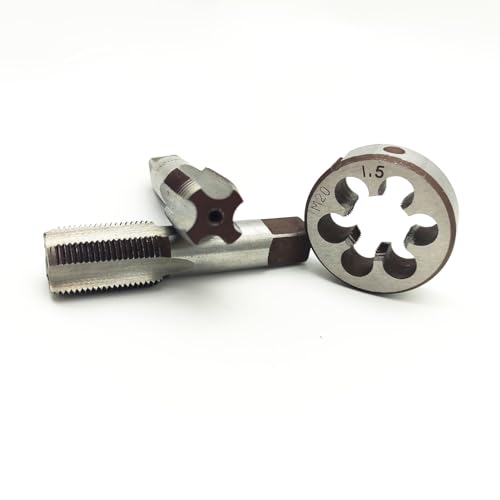 AtticZone M20 x 1.5 Metric Hand Thread Tap and Die Set, Right Hand - size: M20x1.5