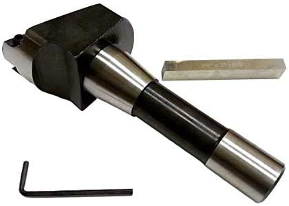 Fly Cutter R8 Shank I Drawbar 7/16 UNF I Milling Machine I HSS Bit 5/16" & Key