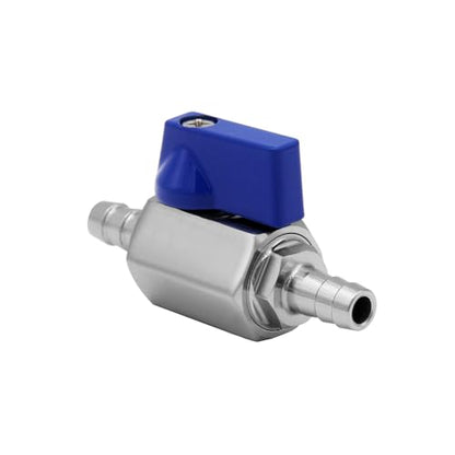 2PCS Stainless Steel 5/16" Mini Ball Valve Shut Off Valve 5/16" Hose Barb - size: 5/16" Hose Barb