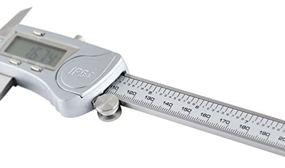 Accusize IP54 Digital Caliper, 0-12 in/300 mm, 2015-0300