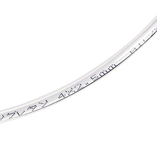 uxcell Pneumatic Air Tubing, 4mm OD x 2.5mm ID 4m(157 Inch) PU Polyurethane Air Compressor Tubing Hose Pipe Transparent