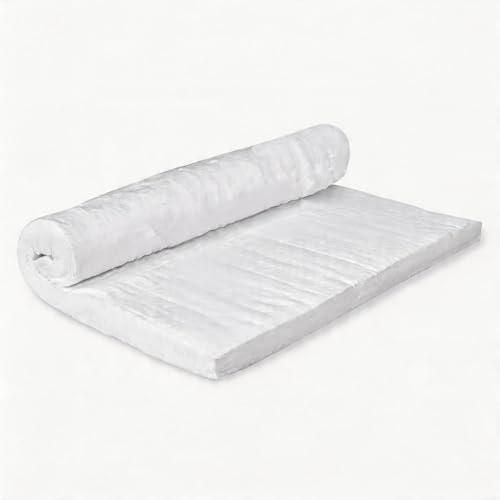 Ceramic Fiber Blanket Fireproof Insulation 13"x24"x1" Rated to 2400F High Temperature Resistance Aluminum Silicate Fiber Insulation for Oven Stove Kiln Forge