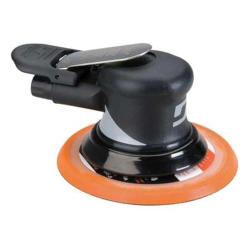 Dynabrade (56826) Dynorbital Supreme 6" (152 mm) Diameter Random Orbital Sander, Non-Vacuum | Proportionate 3/16" (5 mm) Diameter Orbit | 12000 RPM Pneumatic Motor