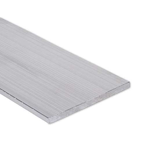 Remington Industries 0.375X4.0FLT6061T6511-24 3/8" x 4" Aluminum Flat Bar, 6061 General Purpose Plate, 24 Inch Length, T6511 Mill Stock, Extruded, 0.375" Diameter