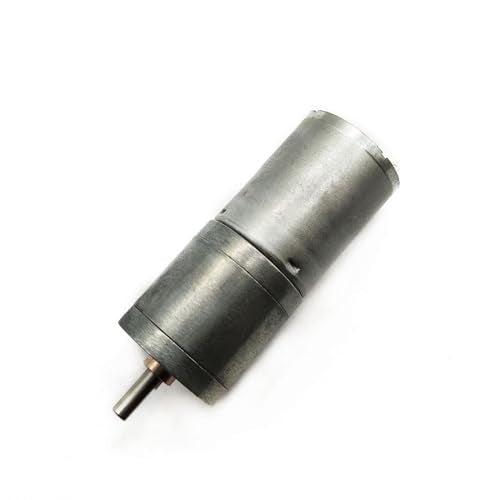 BRINGSMART JGA25-370 Gear Motor 12V 1360rpm DC Low RPM Robot 25MM Gearbox