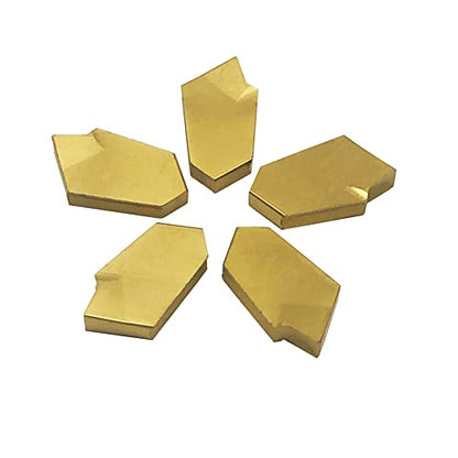 1/2" 3/8" 5/8" 3/4" Indexable Lathe Grooving Parting Holder with 10 Pieces GTN- SP200 SP300 Heavy Duty Nickel Plated ZQ Right -Hand Cut Off Tool Carbide Inserts… (3/4" ZQ2020R03 Holder + SP300) - color: 3/4" ZQ2020R03 Holder + SP300