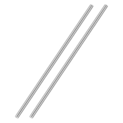 M4-0.7 Fully Threaded Rod 170mm Length Coarse Thread 2Pcs - size: M4‑0.7 170mm