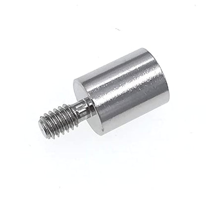 SUXING Flat Contact Points 1/4" Diameter 5/16" Long for Dial Digital Indicator Depth Gauge Thickness Gauge 4-48 UNF Thread (4-48UNF 1/4“ Diameter) - size: 4-48UNF 1/4“ Diameter