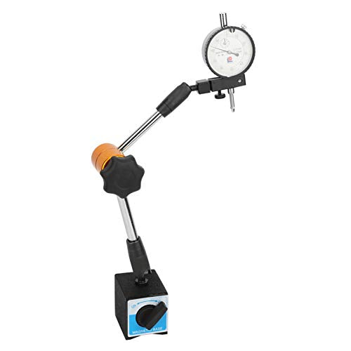 Oumefar Dial Indicator with Magnetic Base, Aluminum Alloy Flexible Arm 15in