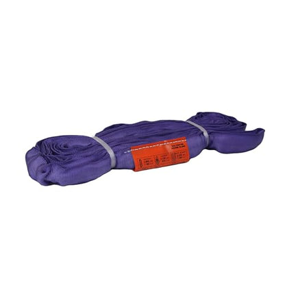 ATERET Powerlift Purple Polyester Endless Round Sling - 6 Feet Length, 2,600 lb. Vertical Capacity, 5,200 lbs Basket - Heavy Duty Poly Lifting Sling - color: 01 Purple - Vertical Capacity 2,600 lbs, size: 6FT