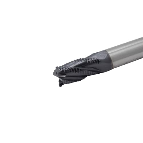 Roughing End Mill JESTUOUS Square Nose 1/2" Shank Dia. 1" Flute Length