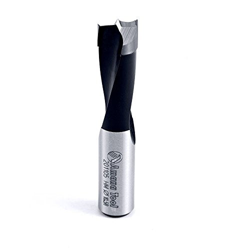 Amana Tool - 201105 Carbide Tipped Brad Pt. Boring Bit R/H 10.5mm Dia x 57mm Long x 10mm - size: R/H 10.5mm Dia x 57mm Long x 10mm