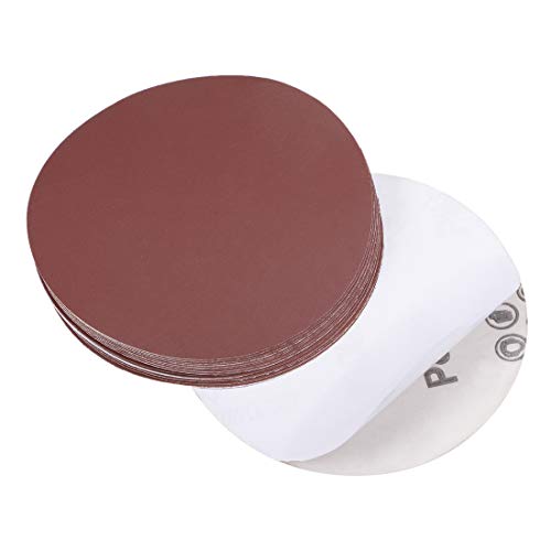 uxcell 5-Inch PSA Sanding Disc Aluminum Oxide Adhesive Back Sandpaper 800 Grit 15 Pcs - style: 800 Grit