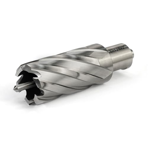 OSCARBIDE 1-1/8" x 2" HSS Annular Cutter 3/4" Weldon Shank Mag Drill Bit