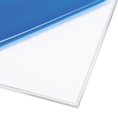Premium 1/4 Clear Acrylic PlexiGlass Sheet (Custom) - size: Custom