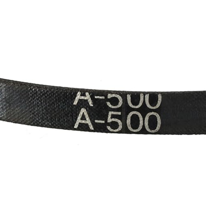 uxcell A500 V-Belts 500mm Inner Girth 13mm Top Width 8mm Thickness JIS Standard A-Section Rubber Drive Transmission Belt for Washing Machine - size: 500mm
