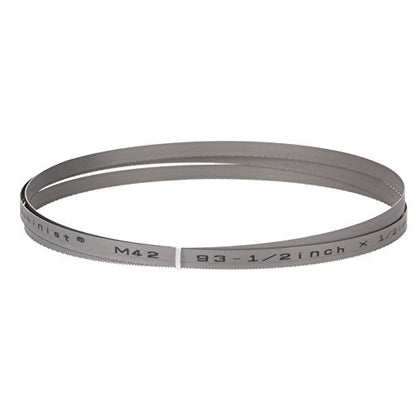 Imachinist S93121224 Bi-Metal 93-1/2" Long, 1/2" Wide, 24TPI Bandsaw Blades - size: 24TPI