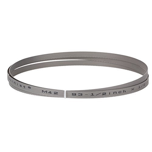 Imachinist S9312126 Bi-Metal 93-1/2" Long, 1/2" Wide, 6TPI Bandsaw Blades - size: 6TPI