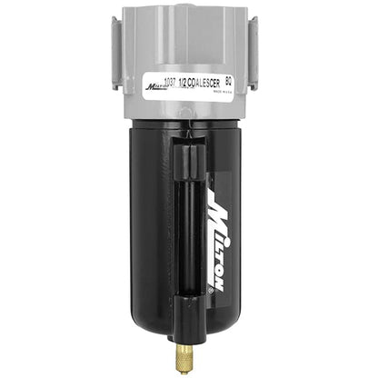 Milton 1037 1/2" NPT Metal FRL Coalescing Filter - size: 1/2" NPT