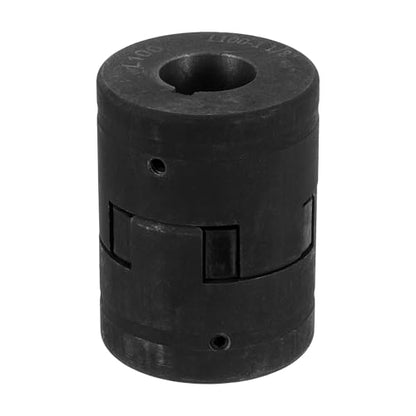 uxcell 1" to 1-1/8" L100 Flexible 3-Piece L-Jaw Coupling Coupler Set & Buna-N NBR Rubber Spider for Log Splitter Hybrid Equipment - size: 1" to 1-1/8", style: L100