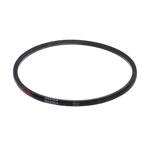 HARFINGTON SPA-875 V-Belts Drive Belt 875mm Pitch Girth 13mm Width 10mm Height Rubber for Power Transmission - size: 875mm