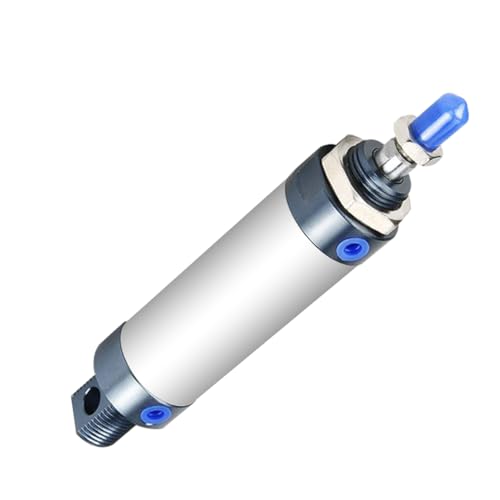 Beduan Pneumatic Mini Air Cylinder MAL 25 x 125 Screwed Piston Rod Dual Action 25mm Bore 125mm Stroke - size: MAL 25 X 125