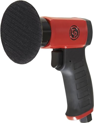 Chicago Pneumatic CP7200S - Kit - 3 Inch (75 mm) Air Random Orbital Sander, Hook & Loop, 15,000 RPM - style: Kit (15000 RPM)