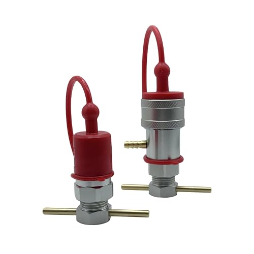 1/2" Hydraulic Quick Coupling Pressure Decompression Relief Release Tool for 1/2" Ag/Pioneer/Poppet Fittings Compatible with Kubota, John Deere, Other Compact Tractors