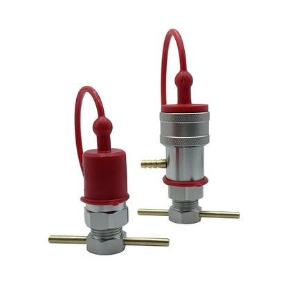 1/2" Hydraulic Quick Coupling Pressure Decompression Relief Release Tool for 1/2" Ag/Pioneer/Poppet Fittings Compatible with Kubota, John Deere, Other Compact Tractors