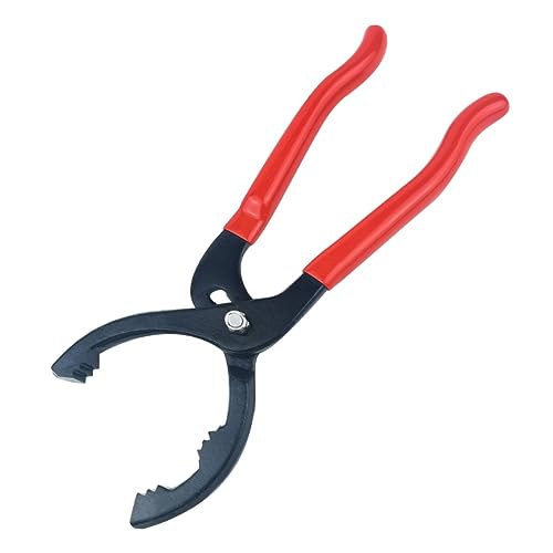 Oil Filter Wrench (L:12", Jaw Capacity: 60mm to 102mm), Automotive Oil Filter Removal Tool for Oil Change, Fuel Filter Wrench Plier (1 Set) - size: 12" Straight