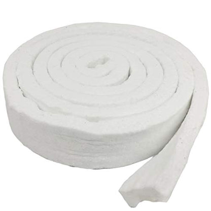 Strip Ceramic Fiber Alternative Blanket, 2200F Rated, 3" x 1" x 150", High Temperature Gasketing for Boiler, Wood Stove, Pellet Stove, Furnace, Kiln, Forge, 9504 - size: 3" x 1" Strip
