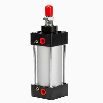 New Pneumatic Standard Cylinder SC 100 x 50 PT 1/2 Bore:4" Stroke:2" Rod Dual Action - size: 50mm Stroke 100mm Bore