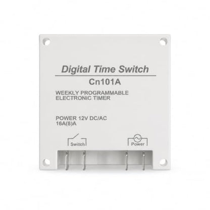Programmable Timer Relay Digital LCD Display DC 12V Timer Switch