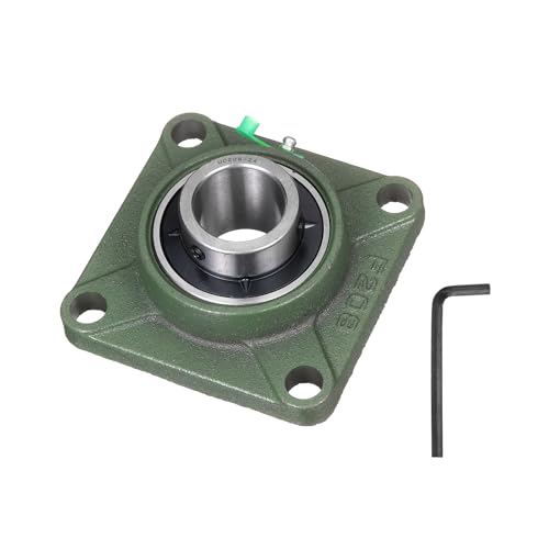 uxcell UCF208-24 Pillow Block Bearings,1-1/2 inch Bore(ABEC3) - size: UCF208-24 (1-1/2 inch)