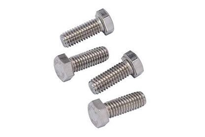 Bolt Dropper 3/8"-16 x 1 (25 Pack) Hex Head Bolt, 18-8 (304) Stainless Steel Corrosion Resistant Commercial Grade Bolts Versatile Choose Size - size: 3/8"-16 x 1"