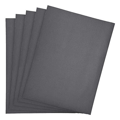 uxcell 600 Grits Sanding Sheets 9-inch x 11-inch Wet Dry Silicon Carbide Sandpaper for Wood Furniture Metal Polishing 5pcs - style: 600 Grit