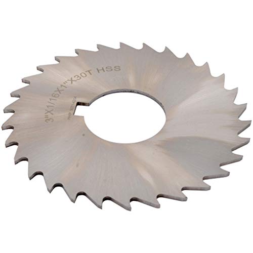 HHIP 5071-4204 1 X 1/16 X 3 High Speed Steel Plain Slitting Saw - size: 3" Dia x 1/16" Face x 1" Arbor