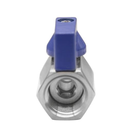 316 Stainless Steel Shut Off Valve 1/2" NPT Female Ball Valve - size: 1/2"NPT-1PCS