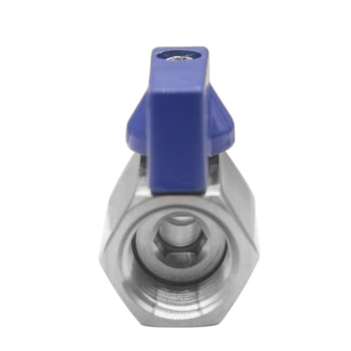 316 Stainless Steel Ball Valve 1" NPT Female Shut Off Valve - size: 1"NPT-1PCS