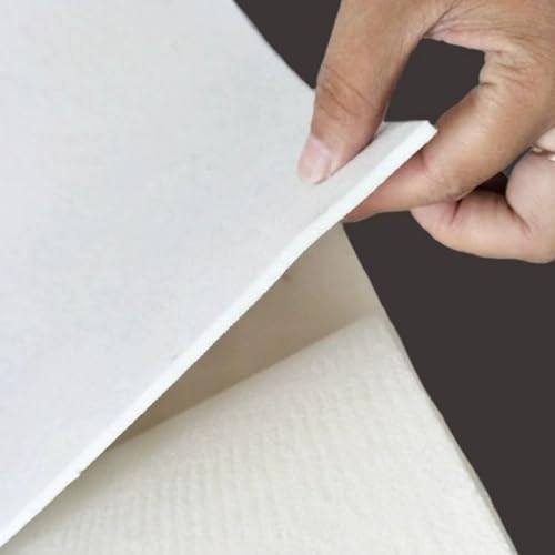 12"x 12"x 1/4" Thick High Temperature Gasket Paper,Ceramic Fiber Gasket Material Fireproof Insulation Sheet for Pellet Stove,Wood Stove,Kiln,Boiler,RV Furnace Gaskets,White 4 Pcs - size: 12"x 12"x 1/4"x6