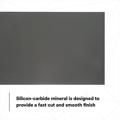3M Wetordry Abrasive Sheet, 02624, 2000+ Grade, 5 1/2 in x 9 in - size: 5 1/2 in x 9 in
